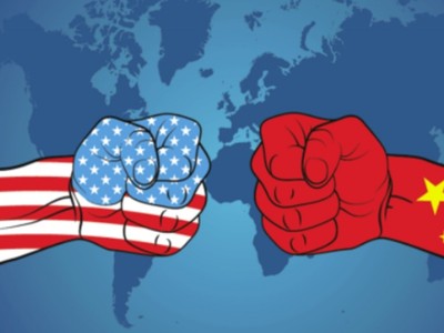 Hình ảnh minh họa về đối đầu Mỹ-Trung Quốc. Đồ họa: Challenge Advisory.