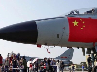 Máy bay chiến đấu của Trung Quốc. Ảnh: Reuters.