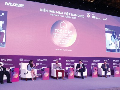 Diễn đàn M&A năm nay dành hẳn 1 phiên đề cập đến những cơ hội M&A trên thị trường địa ốc. Ảnh: Lê Toàn