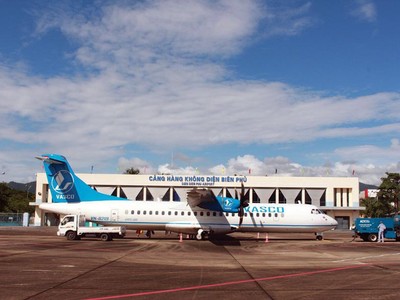 Với việc đầu tư nâng cấp, Cảng hàng không Điện Biên sẽ khai thác được thêm nhiều đường bay trực tiếp tới các đầu tàu kinh tế lớn của cả nước. Ảnh: A.M