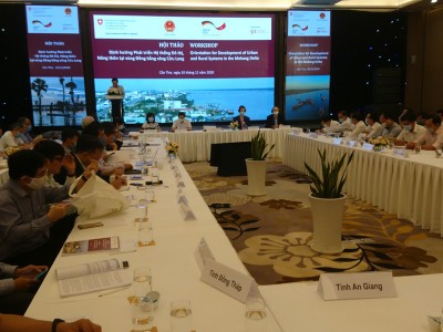 Tỷ lệ đô thị hóa của vùng Đồng bằng sông Cửu Long thấp hơn nhiều so với trung bình toàn quốc