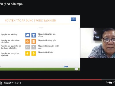 Trưởng nhóm đào tạo tại VICS-CORP là thầy Nguyễn Văn Định, nguyên Trưởng khoa Bảo hiểm, Trường đại học Kinh tế Quốc dân