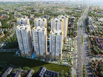 Phối cảnh tổng thể dự án Bien Hoa Universe Complex