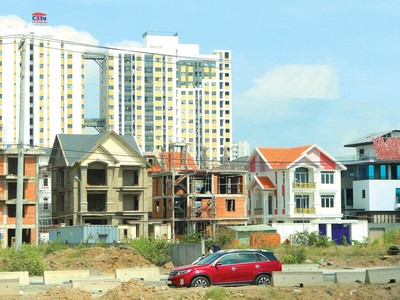 Một dự án gần hoàn thiện bị đình trệ vì vướng thủ tục 