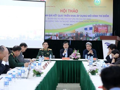 Dự án đã xây dựng được 6 mô hình theo phương châm “4 tại chỗ” và “3 sẵn sàng”, đáp ứng mục tiêu “ứng phó kịp thời, khắc phục khẩn trương và hiệu quả”.