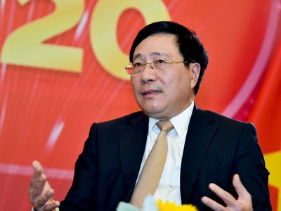 Ủy viên Bộ Chính trị, Phó Thủ tướng, Bộ trưởng Ngoại giao Phạm Bình Minh