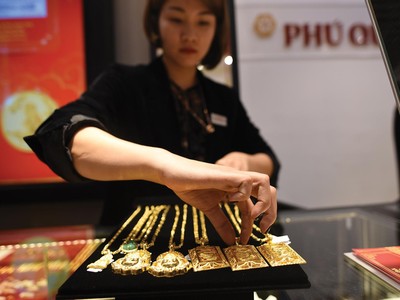 Vàng là tài sản sinh lời hàng đầu trong năm 2020. Ảnh: Dũng Minh
