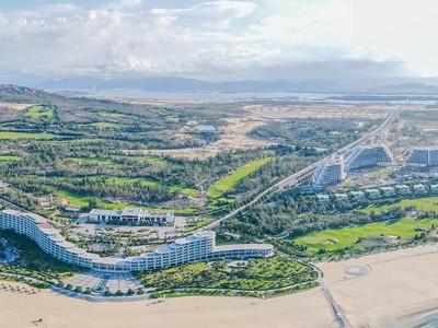 Một dự án lớn của Tập đoàn FLC ở Bình Định. Ảnh: Thành Nguyễn