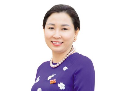 Bà Đinh Thị Lụa, Phó bí thư thường trực Tỉnh ủy Hà Nam