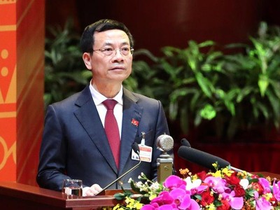  Bộ trưởng Bộ Thông tin và Truyền thông Nguyễn Mạnh Hùng.