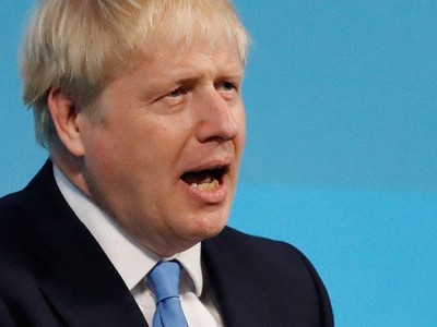 Thủ tướng Anh Boris Johnson. Ảnh: AFP