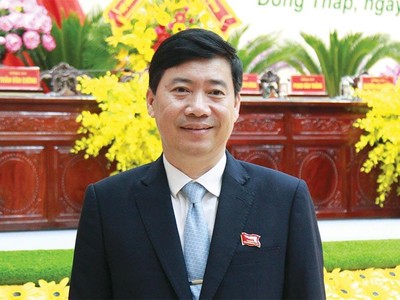 Ông Phạm Thiện Nghĩa, Phó bí thư Tỉnh ủy, Chủ tịch UBND tỉnh Đồng Tháp