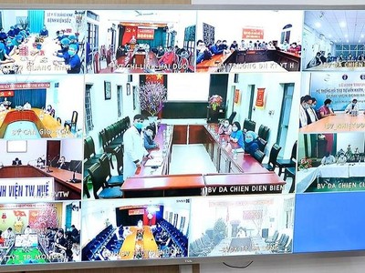 Đón Tết xa gia đình, các y bác sỹ tại các điểm điều trị COVID-19 trên cả nước càng chung tay đồng lòng quyết tâm sớm đẩy lùi dịch bệnh