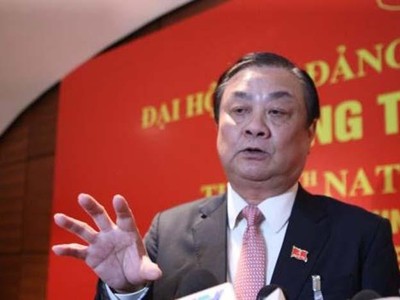 Ông Lê Minh Hoan - Ủy viên Ban chấp hành Trung ương Đảng, Thứ trưởng Bộ Nông nghiệp và Phát triển Nông thôn. 