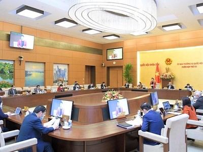 Phiên họp thứ 53 của Uỷ ban Thường vụ Quốc hội.