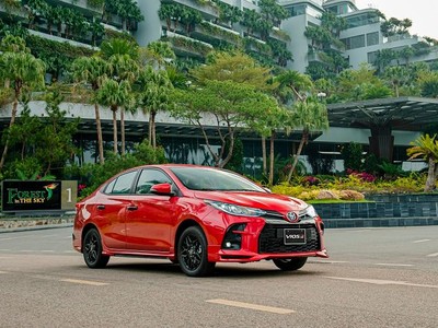 Toyota Vios 2021: Cải tiến thiết kế, thêm phiên bản thể thao