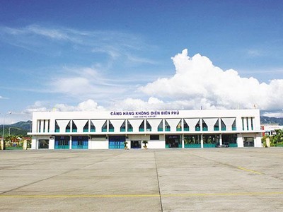 Cảng hàng không Điện Biên hiện hữu. Ảnh: A.M