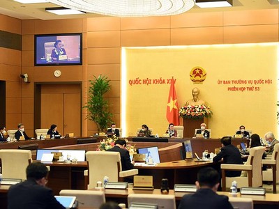 Ủy ban Thường vụ Quốc hội cho ý kiến hoàn thiện báo cáo tổng kết nhiệm kỳ 2016 - 2021 của Chính phủ 