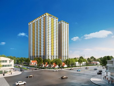 Bcons Plaza tọa lạc ngay mặt tiền trục đường triệu đô của Dĩ An