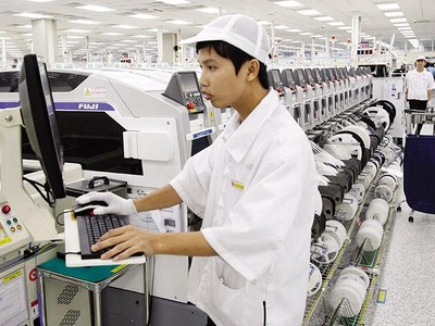 Nhà máy của Samsung Việt Nam tại Bắc Ninh. Ảnh: Đức Thanh