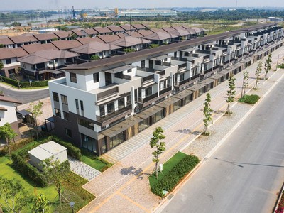 Một góc phân khu Rivera 1 của dự án Waterpoint vừa được Nam Long bàn giao cho khách hàng, đây là dự án có pháp lý và hạ tầng hoàn chỉnh bậc nhất đang chào bán tại Long An. 