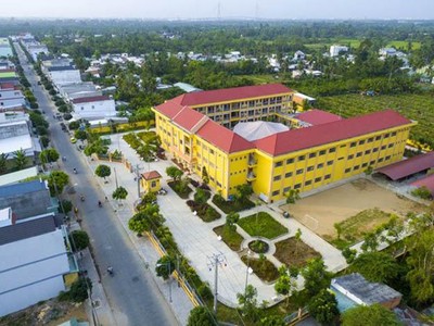 Thị xã Bình Minh, tỉnh Vĩnh Long. Ảnh: Báo Vĩnh Long