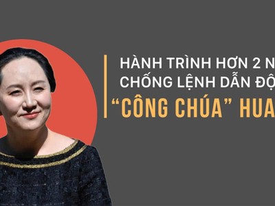 Hành trình hơn 2 năm chống lệnh dẫn độ của công chúa Huawei