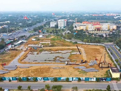 Dự án Westgate (3,1 ha tại Bình Chánh, TP.HCM) được An Gia mua lại từ năm 2019 ảnh: thiện minh