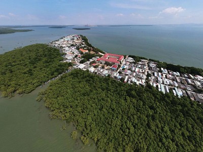 Cần Giờ có thể trở thành một đô thị biển tầm cỡ. Ảnh: Trọng Tín