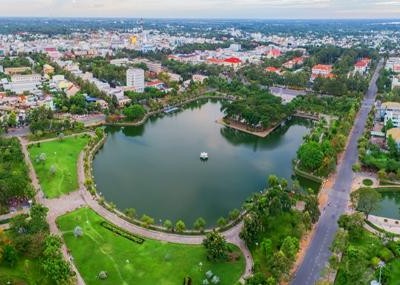 Thành phố Cao Lãnh, tỉnh Đồng Tháp. Ảnh: Báo Đồng Tháp online