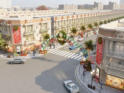 Phối cảnh dự án Thăng Long Central City – khu đô thị phức hợp hội tụ loạt tiện ích hấp dẫn ngay trung tâm Bàu Bàng.