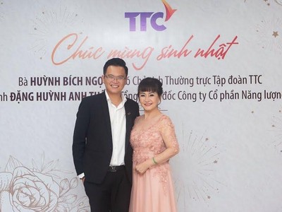 Ông Đặng Huỳnh Anh Tuấn và bà Huỳnh Bích Ngọc (Ảnh: TTC).