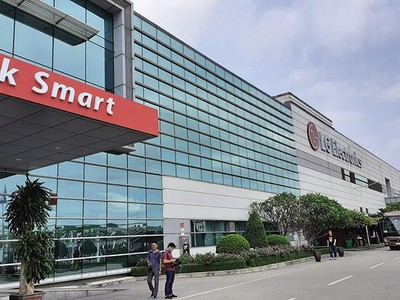 Tổ hợp LG Electronics Việt Nam tại Hải Phòng. Ảnh: Thanh Tân