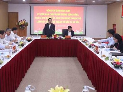 Chủ tịch Chu Ngọc Anh yêu cầu Sở KH&ĐT Hà Nội cần làm việc căn cơ, khoa học hơn nữa, đổi mới sáng tạo hơn nữa.