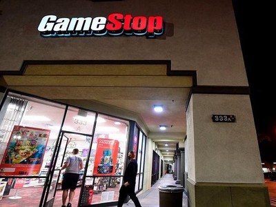 GameStop đang trong quá trình chuyển mình thành một công ty thương mại điện tử để cạnh tranh với các nhà bán lẻ lớn. Ảnh tư liệu: AFP