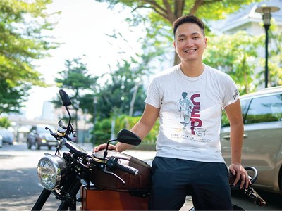 Nguyễn Bá Cảnh Sơn, sáng lập, kiêm CEO Dat Bike.