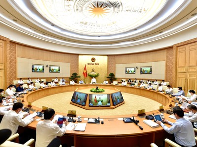 Nghị quyết phiên họp Chính phủ thường kỳ tháng 4/2021