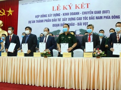 Liên danh Nhà đầu tư Công ty TNHH Hòa Hiệp - Công ty Cổ phần Tập đoàn CIENCO4 - Công ty TNHH đầu tư Núi Hồng - Tổng công ty xây dựng Trường Sơn - Công ty Cổ phần Đầu tư và Xây dựng VINA2 sẽ có tối đa 6 tháng tính từ khi hợp đồng BOT có hiệu lực để hoàn tất việc ký hợp đồng tín dụng cho Dự án.