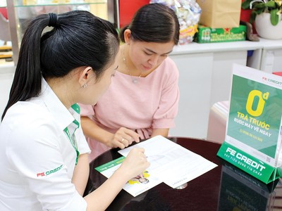 Tính đến nay, FE Credit đã hoàn thiện xây dựng hệ thống công nghệ thông tin đáp ứng dịch vụ cho vay trực tuyến cho hơn 230.000 khoản vay