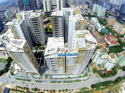 Giá nhà chung cư dự báo tăng thêm 20% trong thời gian tới… Ảnh: Dũng Minh