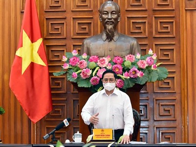 Thủ tướng Phạm Minh Chính chủ trì cuộc họp Thường trực Chính phủ.