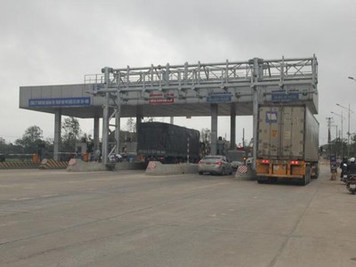 Trạm thu phí BOT Trường Thịnh trên địa phận tỉnh Quảng Trị