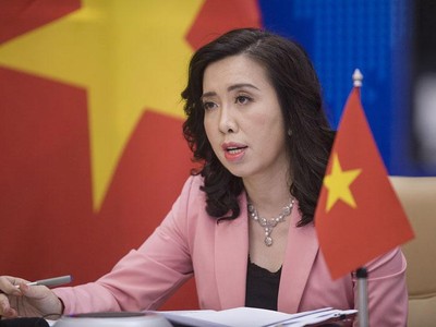 Người Phát ngôn Bộ Ngoại giao Lê Thị Thu Hằng (Ảnh: BNG)