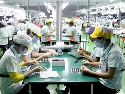 5 tháng đầu năm nay, chỉ số sản xuất công nghiệp của thành phố Hà Nội tăng 9,4% so với cùng kỳ năm ngoái.