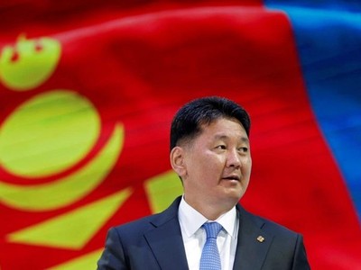 Cựu Thủ tướng Mông Cổ Ukhnaa Khurelsukh đã đắc cử tổng thống. Ảnh: Reuters