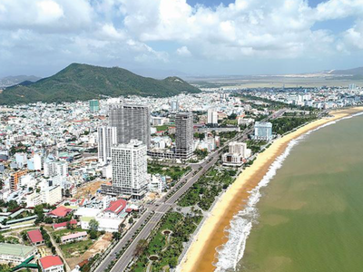 Thành phố Quy Nhơn đang có những bước phát triển vượt bậc.