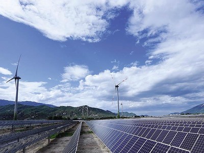 Rất nhiều dự án điện gió được triển khai trong những năm gần đây. Ảnh: S.T