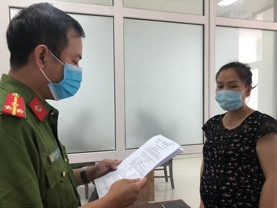 Cơ quan cảnh sát điều tra Công an TP. Đà Nẵng đọc lệnh khởi tố bị can