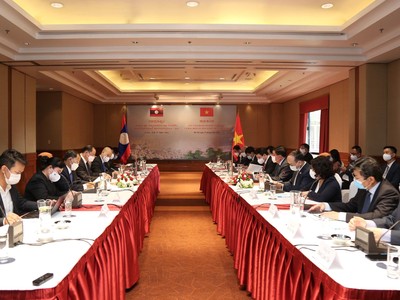 Cuộc hội đàm nhằm đánh giá lại các kết quả hợp tác Việt Nam - Lào đã đạt được thời gian qua và định hướng hợp tác trong thời gian tới