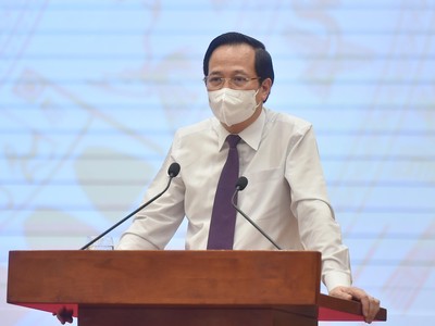 Bộ trưởng Đào Ngọc Dung (Ảnh: Quang Hiếu)